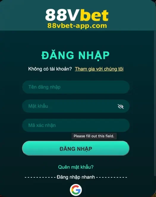 Tạo Tài Khoản 88VBET – Nhanh Gọn, Dễ Thao Tác
